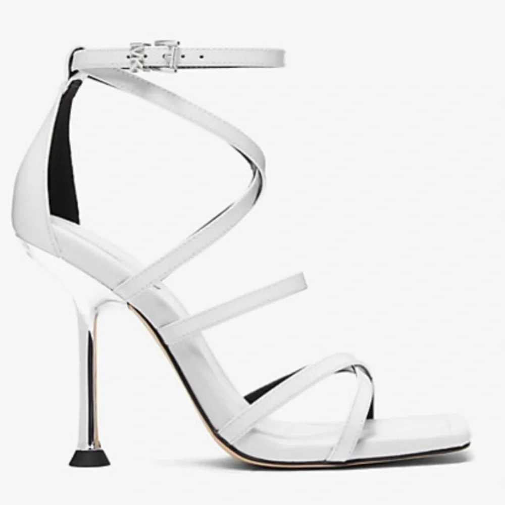 NEW! MICHAEL MICHAEL KORS Imani Patent Leather Sandal - Size 9.5 👠